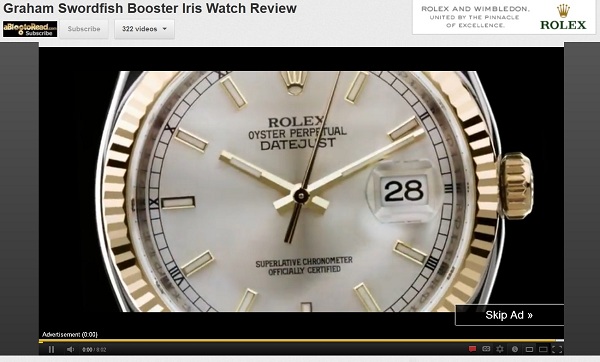 Rolex-YouTube-ad