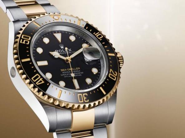 The 43 mm fake watches are made from 18ct gold and Oystersteel.