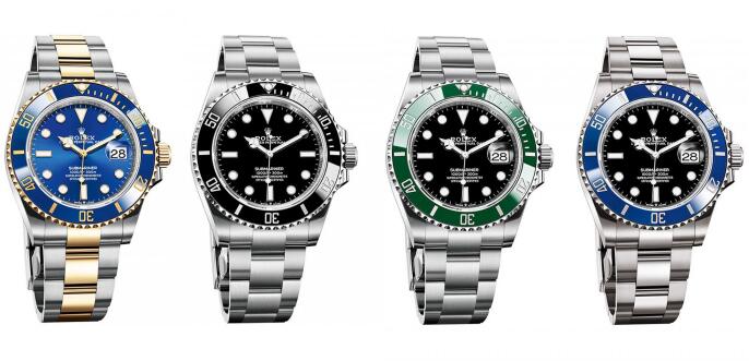 The Rolex Submariner fake watches are equipped with new movement Cal.3235.
